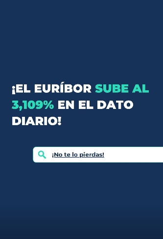 sube dato diario euribor